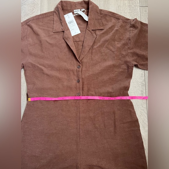 Rhythm Brown Short Sleeve Vacay Romper NWT - Picture 6 of 13